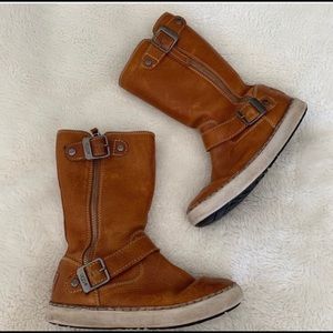 UGG Andra leather sneaker boots